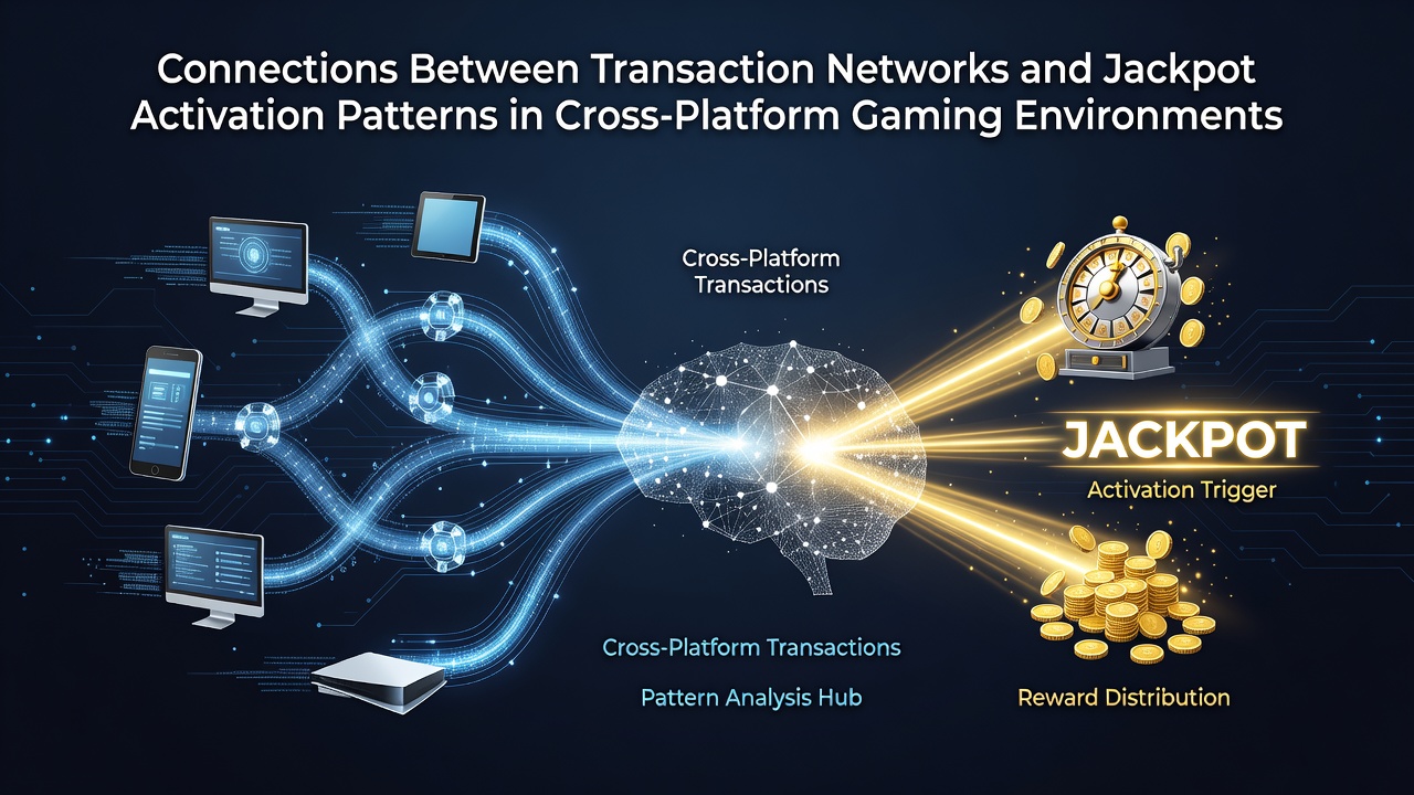 Transaktionsnetzwerke und Jackpot-Aktivierung in Gaming-Umgebungen