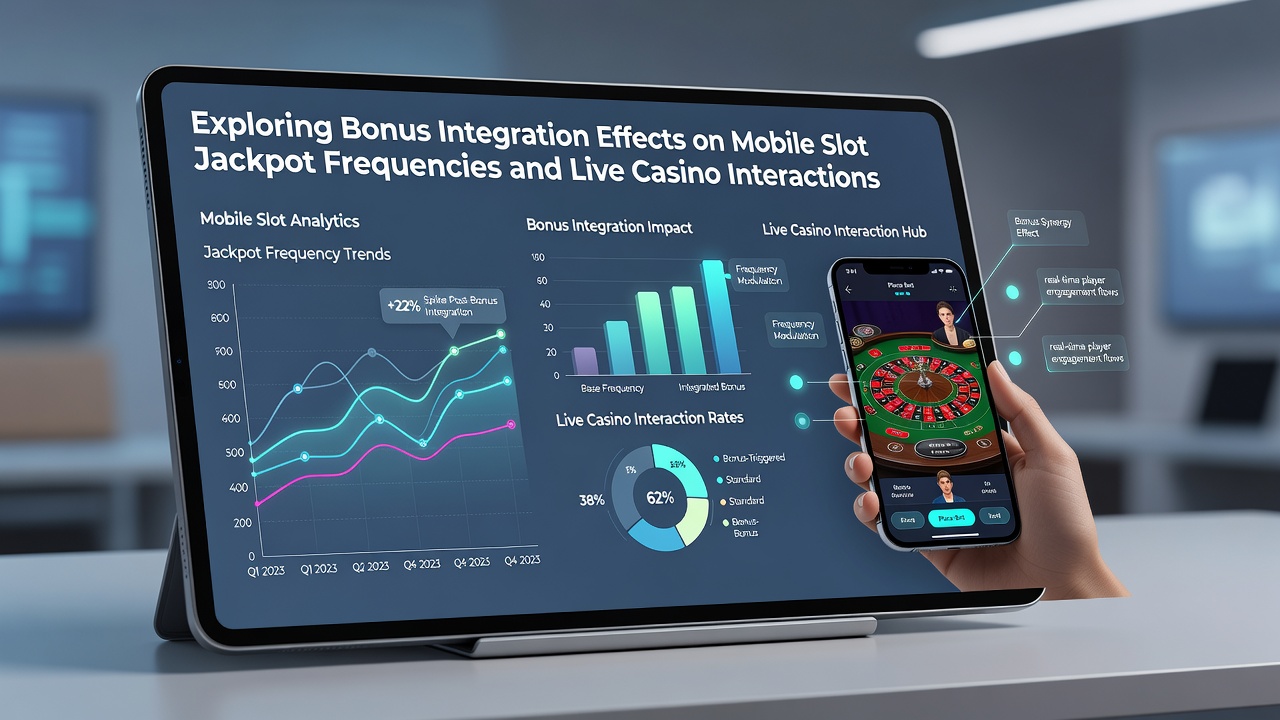 Visualisierung von Live-Dealer-Tischen mit verknüpften Bonus-Triggern aus mobilen Slot-Sessions