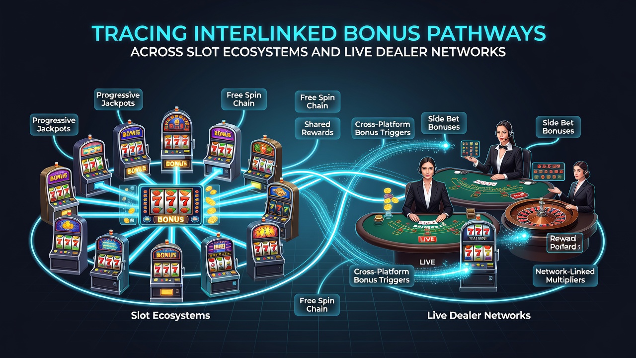 Datenflüsse zwischen progressiven Bonussystemen und Live-Dealer-Plattformen